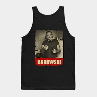 Charles Bukowski - RETRO STYLE Tank Top